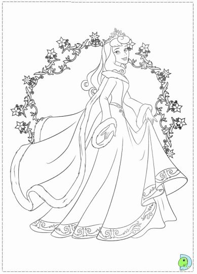 Disney Princess Christmas Coloring Pages - Part 1